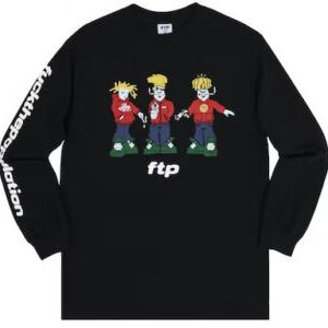 FTP Spliffy Sweatshirt Black