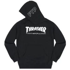 FTP Thrasher Logo Pullover Hoodie