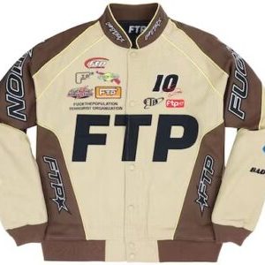 Tan FTP Pitcrew Jacket